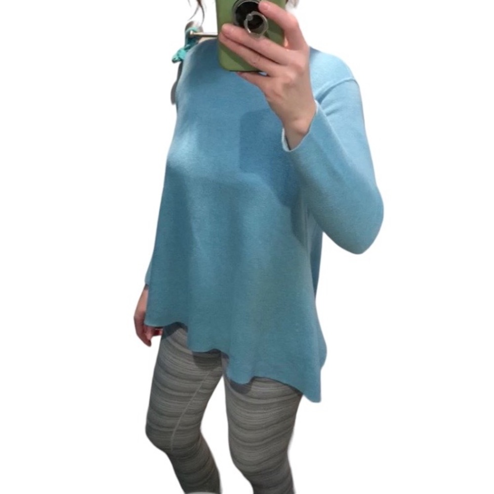 J. Jill Reversible Dip Hem Sweater